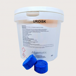 Glue Pad Uridisc 3kg - Neutralización eficaz de olores en urinarios.